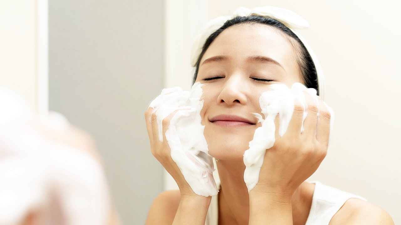 インナードライ肌のための洗顔方法